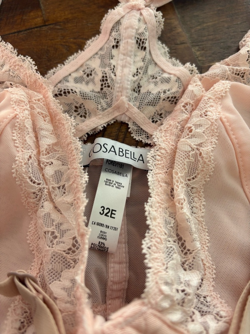 (2) Cosabella Forever Front Closure Underwire Bra size 32E -2 Bras set - Picture 4 of 6